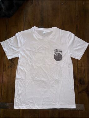 Stussy 8 Ball T-Shirt White